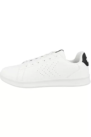 Hummel Unisex-Erwachsene BUSAN Sneaker, White/Black,40 EU