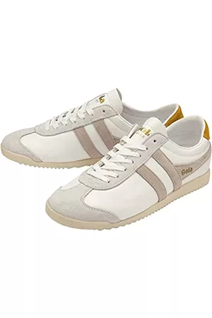 Gola Damen Bullet Pure Sneaker, White/Blossom/Sun, 56 EU