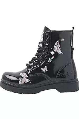British Knights Damen Blake Sneaker, Schwarz Schmetterling, 38 EU