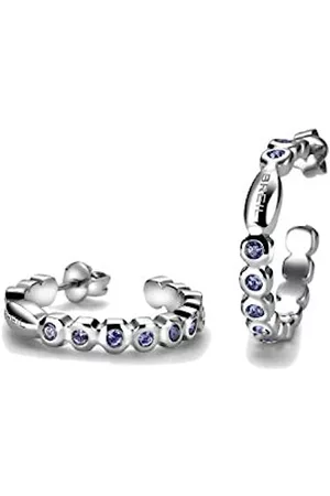 Breil Damen Ohrringe - Ohrringen Frau kollection ROLLING DIAMONDS mit mehrere stein auf crystal jewellery