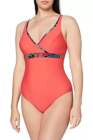 Bestform Damen Badeanzüge - Damen Uvita One Piece Swimsuit, Orange, 85C