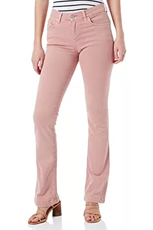 LTB Damen Cropped Jeans - Damen Fallon Jeans, Dust Pink Clay Wash 53725, 26W / 30L