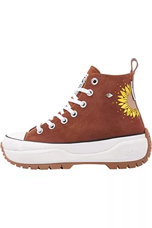 British Knights Damen Kaya MID Fly Sneaker, Cognacfarben Sonne, 40 EU