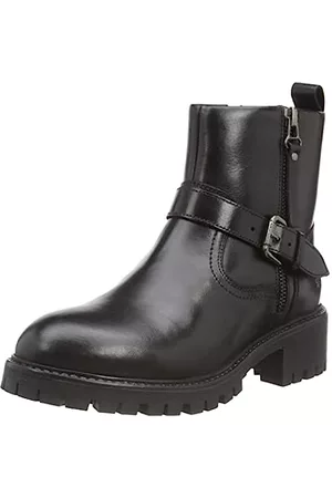 Hush Puppies Damen Stiefel - Damen Anna Modischer Stiefel, Schwarz, 41 EU