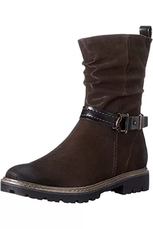 Marco Tozzi Damen Stiefel - Damen 2-2-25415-29 Boot Mode Stiefel, Cafe Comb, 39 EU