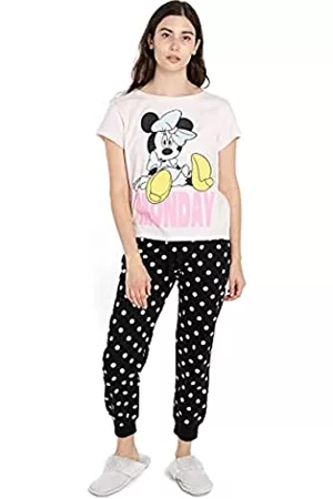Disney Damen Schlafanzüge - Damen Minnie Monday Pyjamaset, Multi, XX-Large