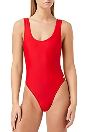 Haute Pression Damen Badeanzüge - Damen 100 Badeanzug, Rouge, 40
