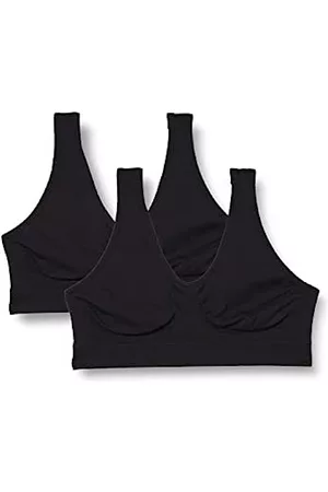 Mädchen-Bustier Schwarz, 140