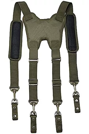 MELOTOUGH Herren Gürtel - Taktische Hosenträger, 3,8 cm, Polizei-Hosenträger für den Einsatzgürtel, Armeegrün