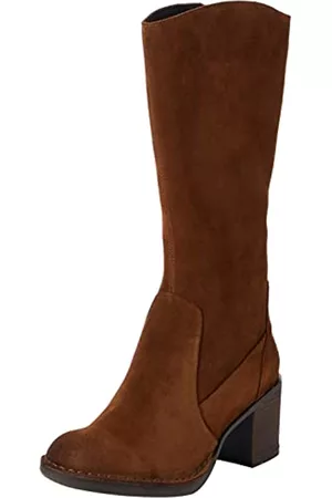 Fly London Damen Overknee Stiefel - Damen Balo096fly Kniehohe Stiefel, Camel, 36 EU