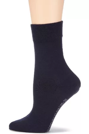 Unbekannt Damen Socken & Strümpfe - HUDSON Damen Relax Klima Socken, Blickdicht, Blau (Marine 0335), 35/38