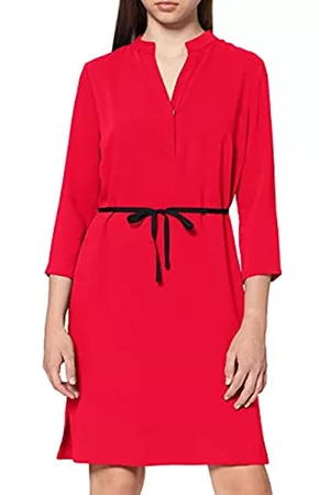 Daniel Hechter Damen Freizeitkleider - Damen Dress Kleid, Rot (Red 310), (Herstellergröße: 38)