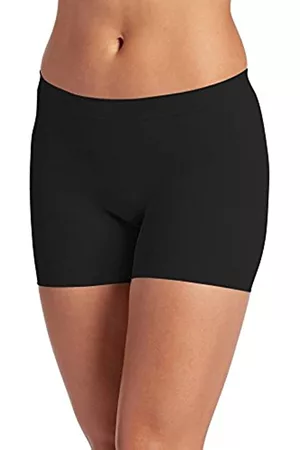 Jockey Damen Slips - Women's Underwear Skimmies Short Length Slipshort, black, M