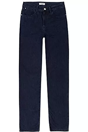 Wrangler Damen Hosen & Jeans - Women's Straight Blue Black Pants, W36 / L32