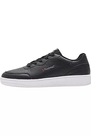 Hummel Damen Sneakers - Damen Match Point Sneaker, Black, 46 EU