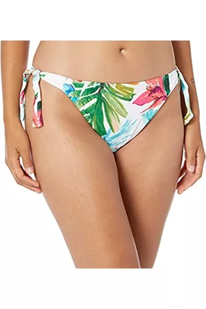 Fantasie Damen Bikinis - Damen Kiawah Island Bikinihose zum Binden an den Seiten Bikini-Unterteile, Weiß, Medium