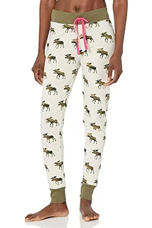 Hatley Damen Schlafanzüge - Damen Pyjama-Leggings Pyjamaunterteil, Camooseflage, 46