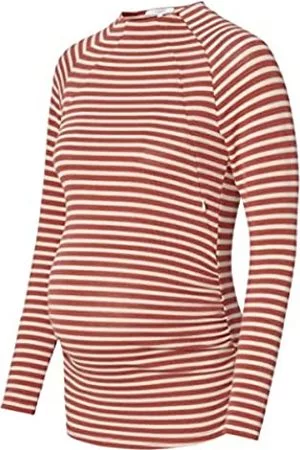 Noppies Damen Top Pomeroy Nursing Long Sleeve T Shirt, Henna - P635, 38 EU