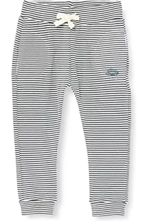 Noppies Schuhe - Baby Unisex Baby Pants Striped Hapur Hose, Dark Slate-P558, 44