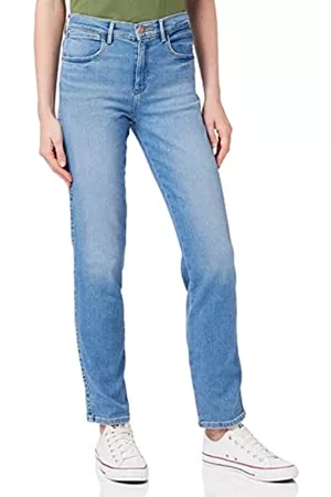 Wrangler Damen Straight Jeans - Women's Straight Pants, River, W32 / L30