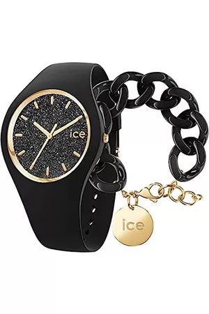 Ice watch glitter hot sale black gold