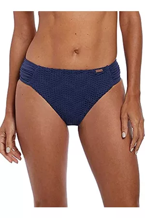 Fantasie Damen Bikinis - Damen Marseille Bikinihose mit mittelhoher Taille Bikini-Unterteile, Dämmerung, S