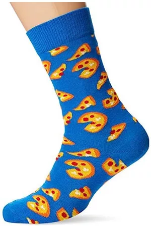 Happy Socks Socken & Strümpfe - Unisex Pizza Socken, Mehrfarbig (Multicolour 630), 41-46 EU