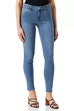 Wrangler Damen Skinny Jeans - Womens SKINNY, SOFT MARBLE, W28 / L32