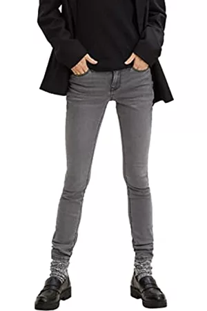 TOM TAILOR Damen Skinny Jeans - Damen Jeans 20622022 Jona Extra Skinny, 10162 - Mid Stone Blue Grey Denim, 30W / 30L