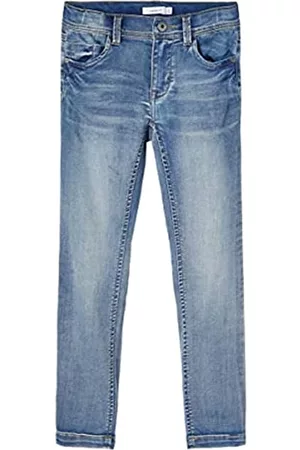 NAME IT Herren Slim Jeans - Boy Jeans Stretch Slim