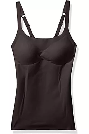 Maidenform Damen Unterhemden & Unterziehshirts - Damen Camisole, Schwarz, 38