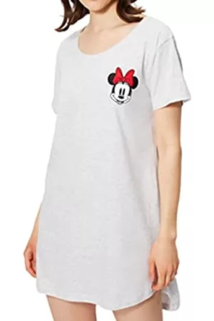 Disney Damen Shirts - Damen T-shirt T Shirt, Grau, XL EU