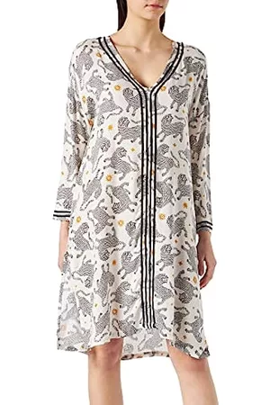 Women secret Damen Freizeitkleider - Damen Tunika Kleid, weiß, L