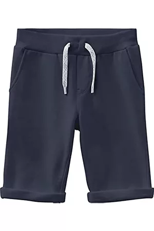NAME IT Jungen Shorts - Kids Jungen NKMVERMO Long SWE UNB F NOOS Shorts, Dark Sapphire, 134