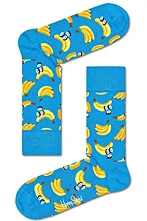 Happy Socks Socken & Strümpfe - Mixte Banana Sushi Socks, Multicolore, 41-46 EU
