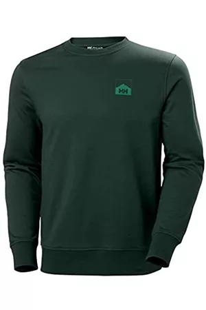 Helly Hansen Damen Sweatshirts - Damen Nord Graphic Crew Sweatshirt Hemd, Dunkelste Fichte, S