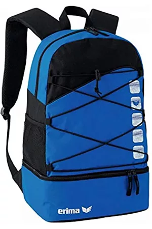 Erima Sporttaschen - Rucksack Club 5 Multifunktionsrucksack mit Bodenfach New Royal/Schwarz One Size