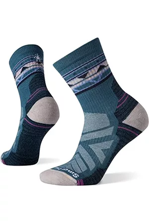Smartwool Damen Socken & Strümpfe - Damen Performance Hike Light Cushion Ethno Graphic Mid Crew - 38-41