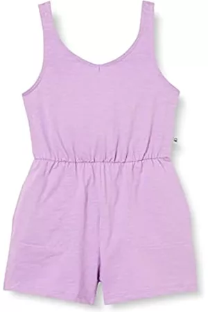 Benetton Mädchen Jumpsuits - Mädchen Tuta Intera 3f93ct002 Overall, 0l7 - Lilla, 122 EU