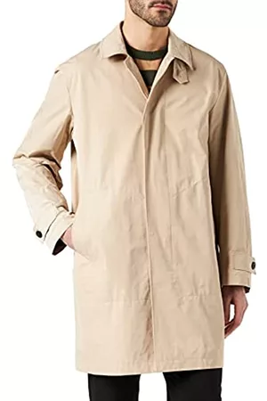 s.Oliver Herren Westen - Men's 130.12.202.16.151.2109259 Mantel Langarm Comfort F, beige, 52