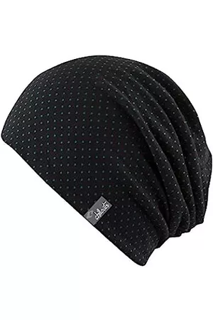 Chillouts Damen Hüte - Erwachsene Florence Hat Longbeanie, 10 Black/Green, Einheitsgröße, 4478