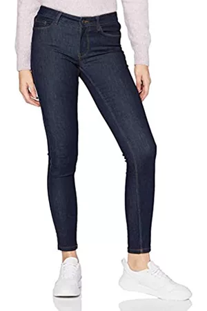VERO MODA Damen Slim Jeans - Female Slim Fit Jeans Vmseven Normal Waist