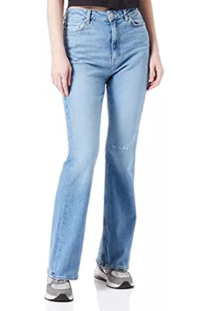 JACK & JONES Damen Bootcut Jeans - JJXX Women's JXTURIN Bootcut HW CC7006 NOOS Hose, Medium Blue Denim, 30/32