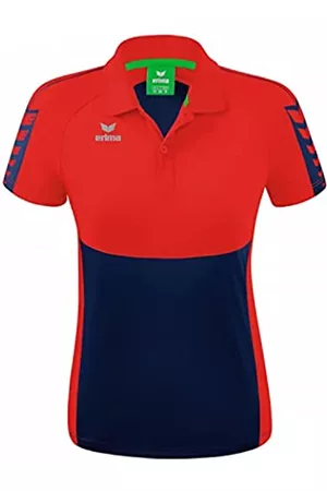Erima Damen Shirts - Damen Six Wings Sport Polohemd, new navy, 34