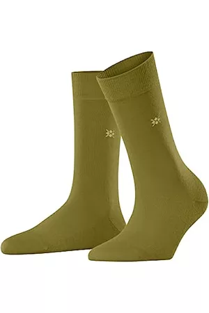Burlington Damen Socken & Strümpfe - Bloomsbury Damen Socken Baumwolle/Merinowolle-Mix cactus (7186), 36-41
