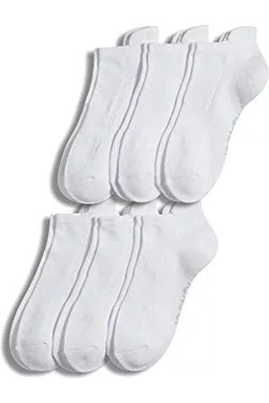Jockey Damen Unterwäsche - Women's Socks Women's Essentials Antimicrobial Low-Cut Tab Socks - 6 pack