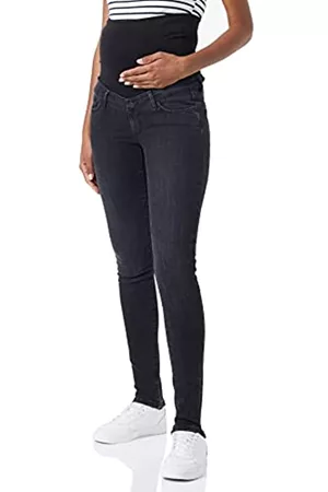 Noppies Damen Skinny Jeans - Maternity Damen Avi Over The Belly Skinny Jeans, Ash Grey-P308, 26/32