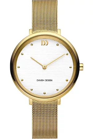 Danish Design Damen Analog Quarz Uhr mit Edelstahl Armband IV05Q1218