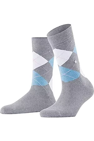Burlington Damen Socken & Strümpfe - Queen Damen Socken aus Biobaumwolle arctic mel. (3221), 36-41