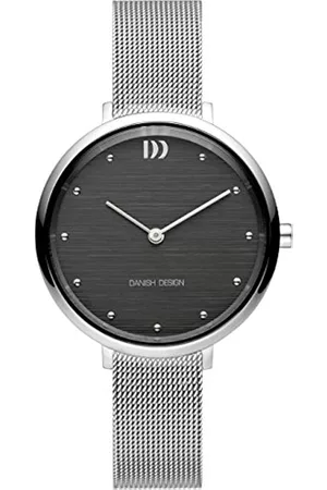 Danish Design Damen Damen Analog Quarz Uhr mit Edelstahl Armband IV64Q1218